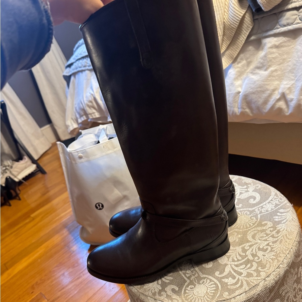 Frye Leather Riding Boots - Picture 3 of 6